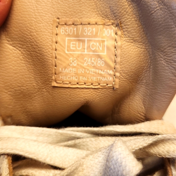 MASSIMO DUUTI LEATHER TENNIS SHOES - Picture 6 of 8